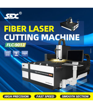 FLC-9013 1000W 1500W 2000W 3000W Fiber Laser Metal Cutting Machine Working Area 900*1300mm for Carbon Steel Stainless Steel